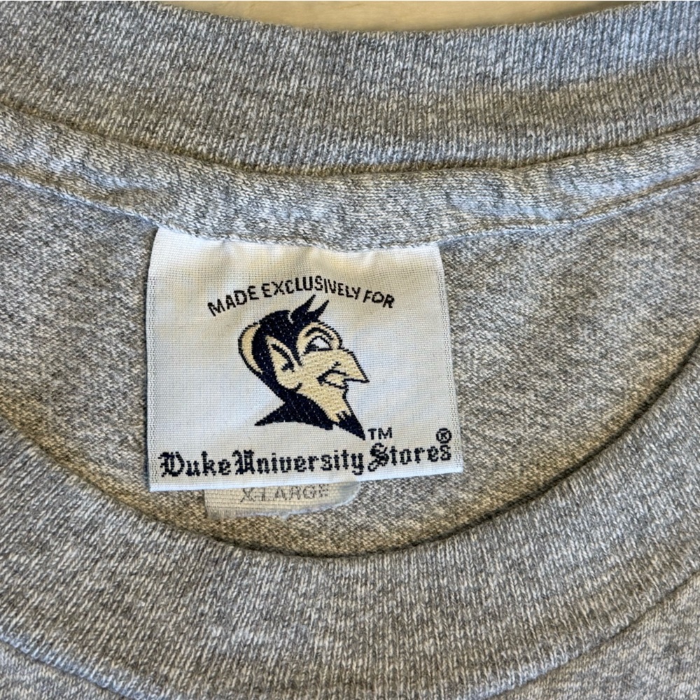 VTG Duke University Blue Devils short sleeve t-shirt  by The Cotton Exchange - Picture 3 of 8